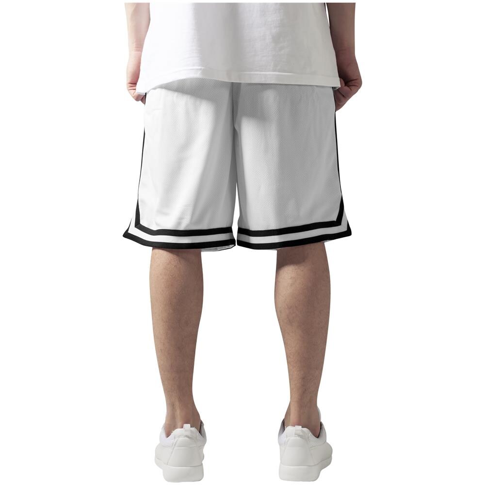 Stripes Mesh Shorts Article Tb243 - Bianco-nero S - Foto 3
