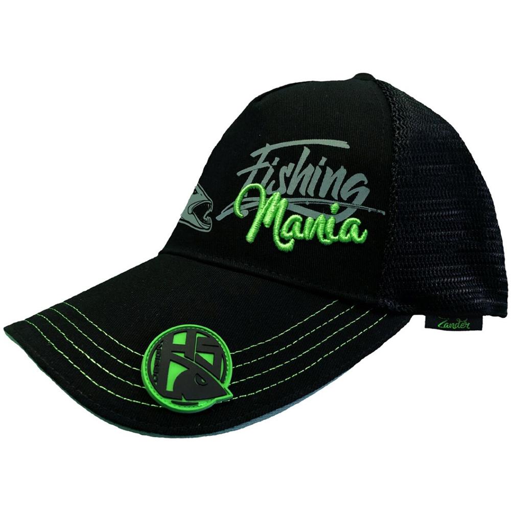 Cap Zander Mania, Nero-verde, Berretto Di Pesca Walleye, 010101399 - Foto 2