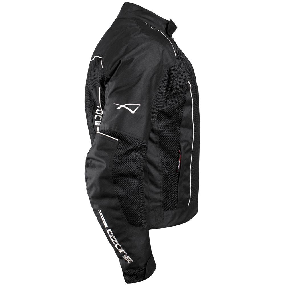 Giacca Mesh Traforato Traspirante Tessuto Tecnico Moto Touring Sport Nero L - Foto 5