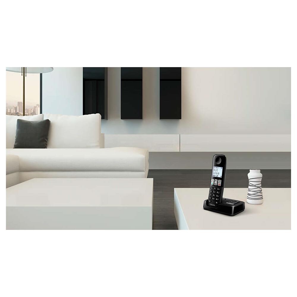 D2551B / 01 Cordless con Segreteria Telefonica Colore Nero - Foto 6