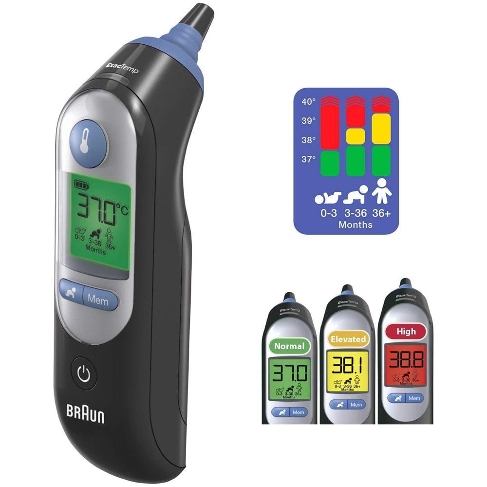 Thermoscan 7 Orecchio Termometro Con Age Di Precisione - Black Edition Irt6520b - Foto 2