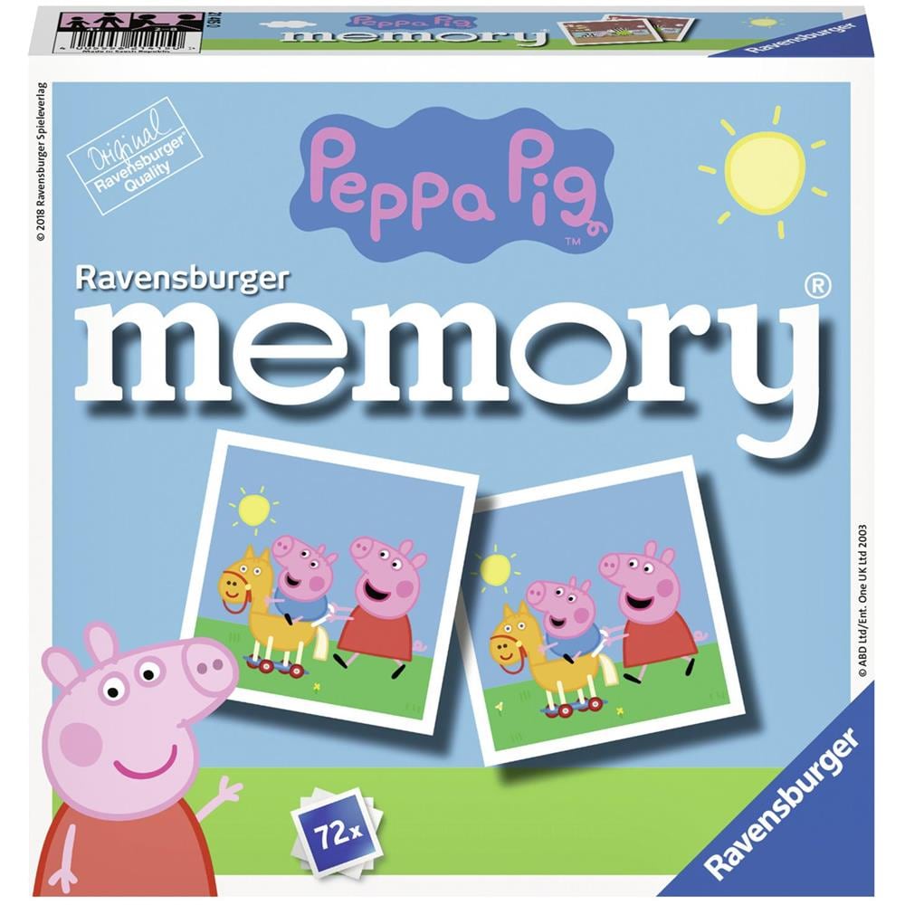 Memory Peppa Pig, Gioco Memory Per Bambini, Età Consigliata 4+, 2-8 Giocatori, Gioco Di Memoria - Foto 2