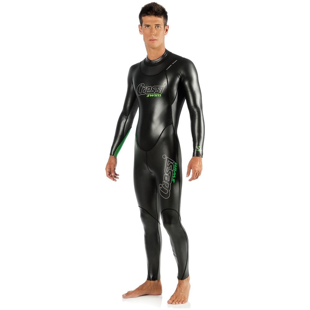 Cressi Triton 1,5mm Uomo Xs Nero / acid Green - Foto 1