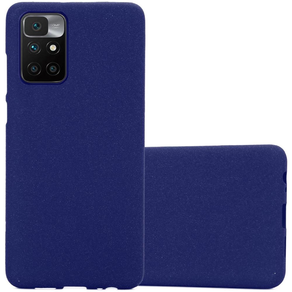 Custodia Compatibile Con Xiaomi Redmi 10 / Redmi Note 11 4g In Frost Blu Scuro - Coperchio Protettivo In Silicone Tpu Flessibile - Foto 1