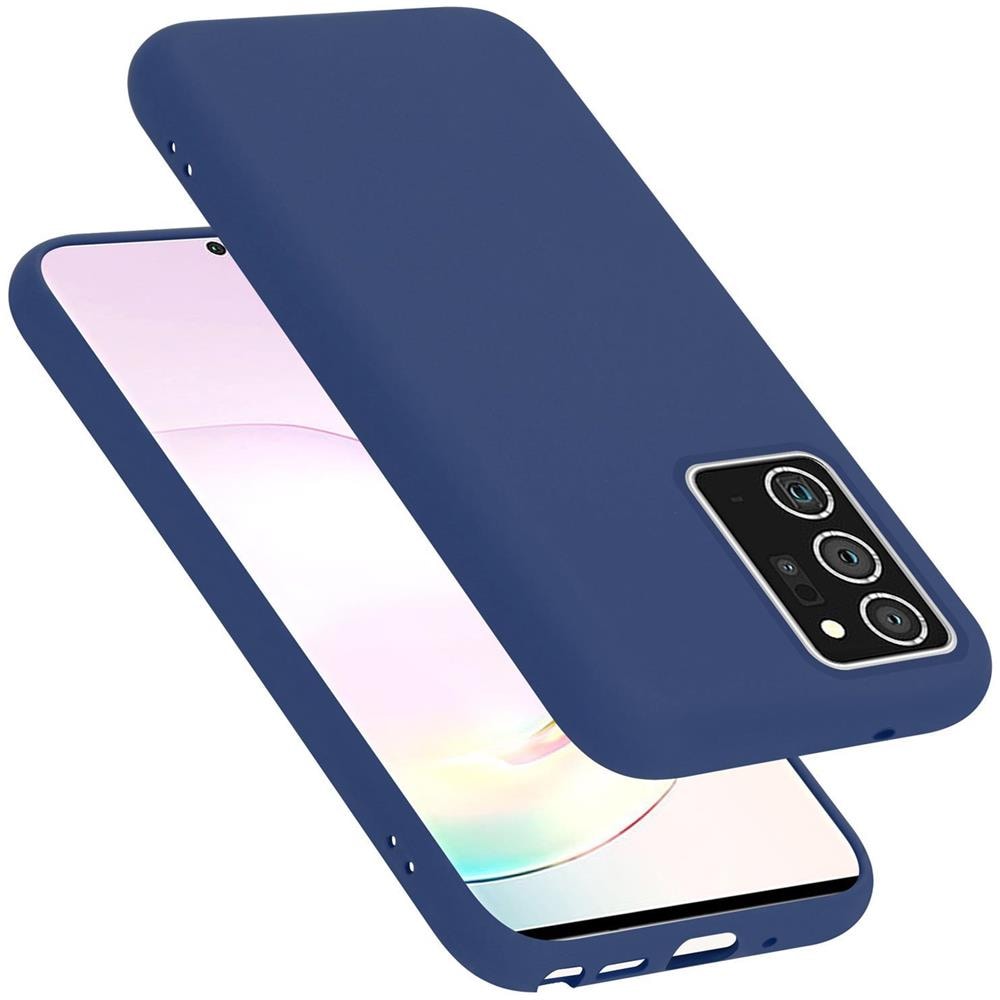 Cadorabo Custodia Compatibile Con Samsung Galaxy Note 20 Plus In Liquid Blu - Coperchio Protettivo In Silicone Tpu Flessibile - Foto 1