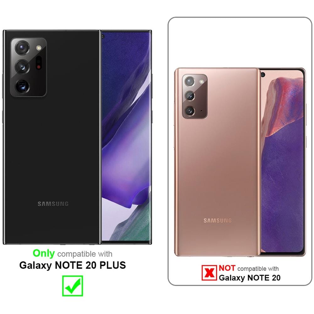 Cadorabo Custodia Compatibile Con Samsung Galaxy Note 20 Plus In Liquid Blu - Coperchio Protettivo In Silicone Tpu Flessibile - Foto 2