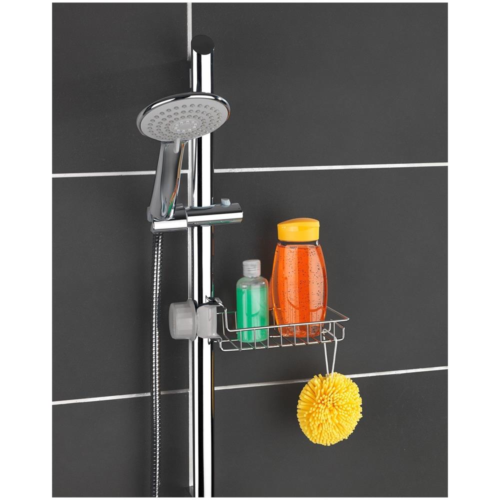 Mensola Da Bagno Per Batteria Doccia, 23 X 10,5 X 7 Cm, - Foto 2
