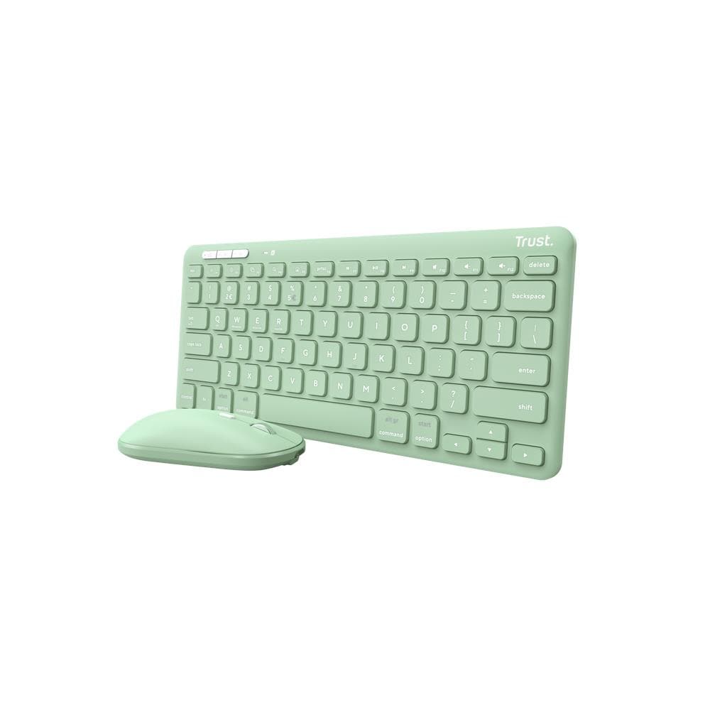 Tastiera e Mouse Wireless 24943  (Layout Italiano) Colore Blu - Foto 1