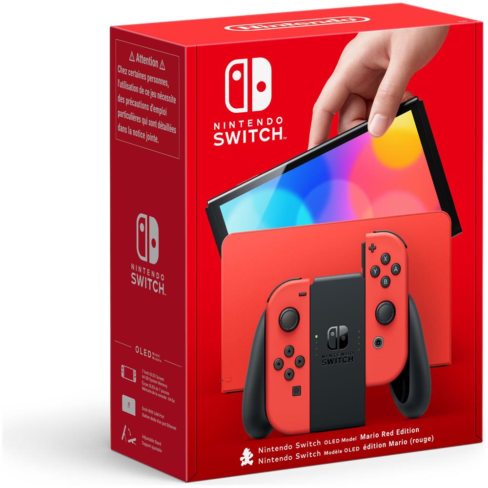 Console Nintendo Switch Modello OLED edizione Speciale Mario (rossa) - Foto 1