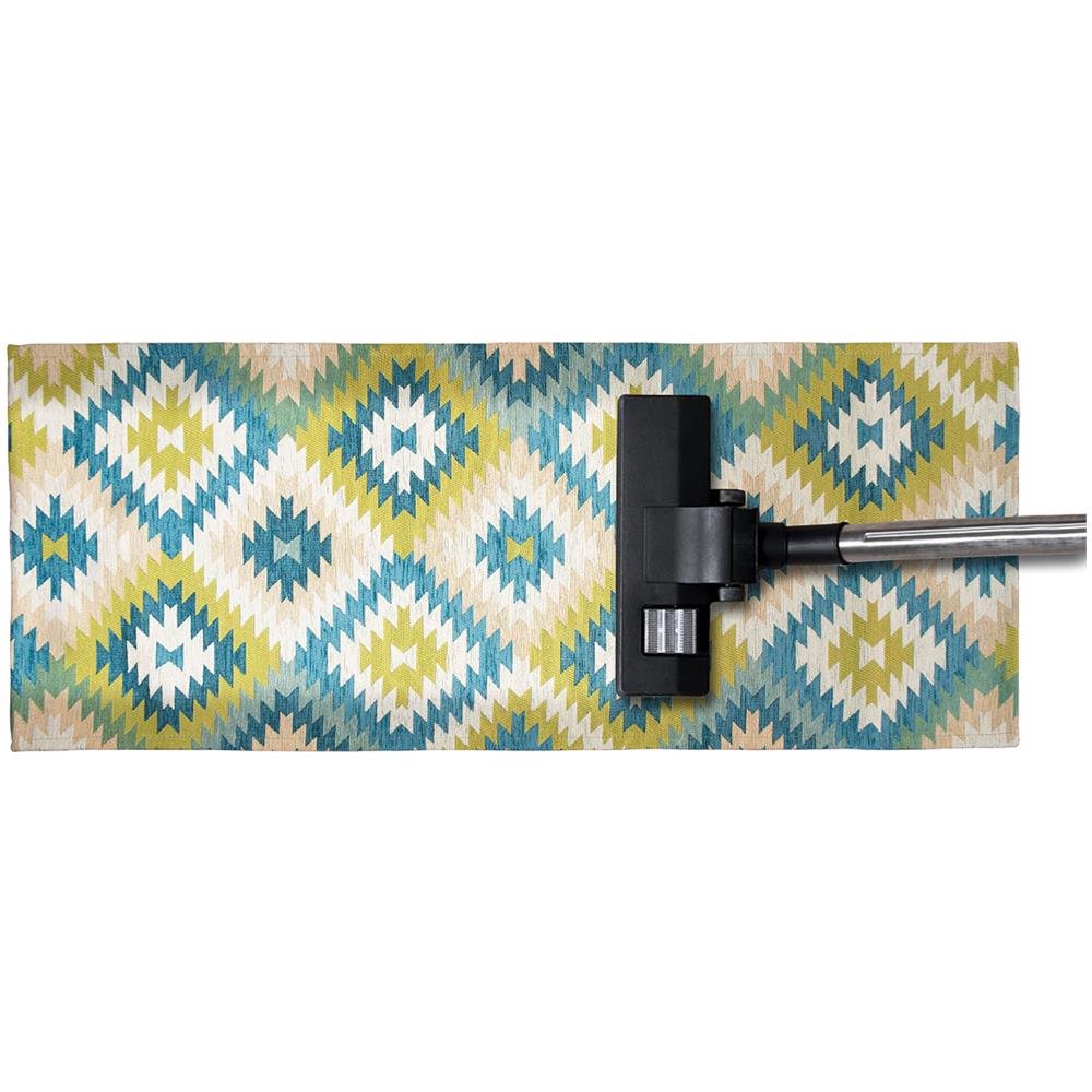 Tappeto Arredo Antiscivolo Camera Salotto Disegno Astratto Geometrico Avana By Suardi 85x150 Oasi - Foto 5