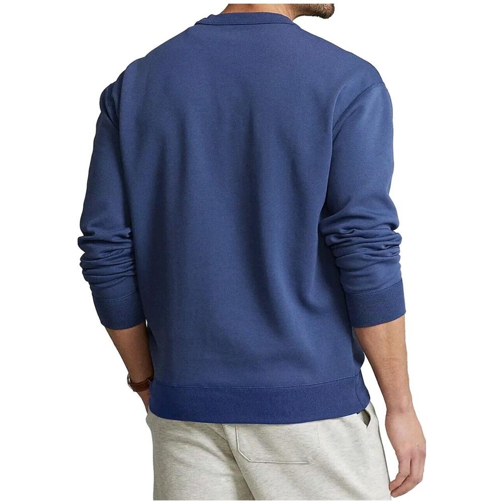 Felpa Ralph Lauren Girocollo Logo In Rilievo Uomo Tg L - Foto 2