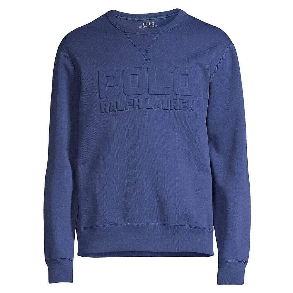 Felpa Ralph Lauren Girocollo Logo In Rilievo Uomo Tg L - Foto 1