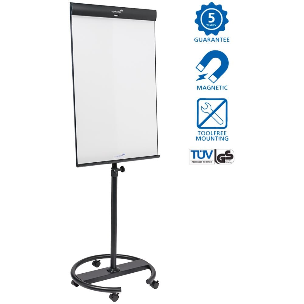 7-153600 blocco per lavagne e accessori Libera installazione 680 x 1050 mm Acciaio Nero - Foto 6