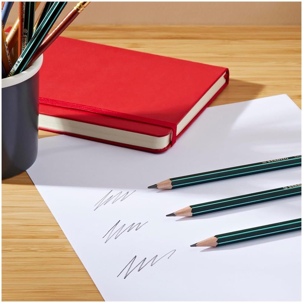 Othello - Matita in Grafite - ARTY - Astuccio da 6 - Gradazione 1 x 2B, B, HB, F, H, 2H - Foto 2