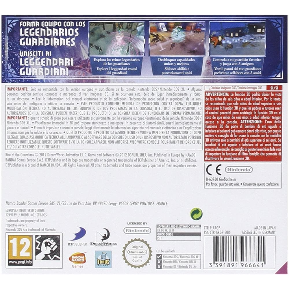 N3DS - Rise of the Guardians - Le 5 Leggende - Foto 2