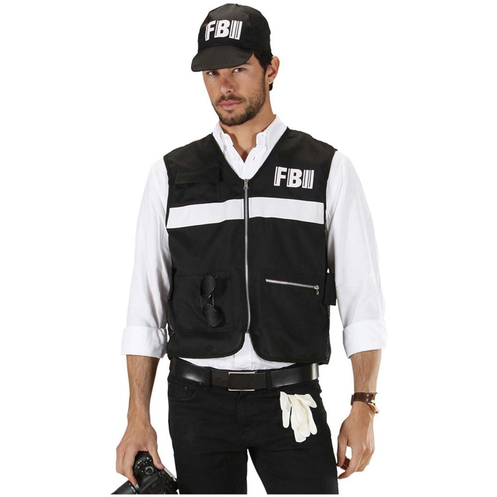 Costume Agente Fbi Per Adulto Xl - Foto 1