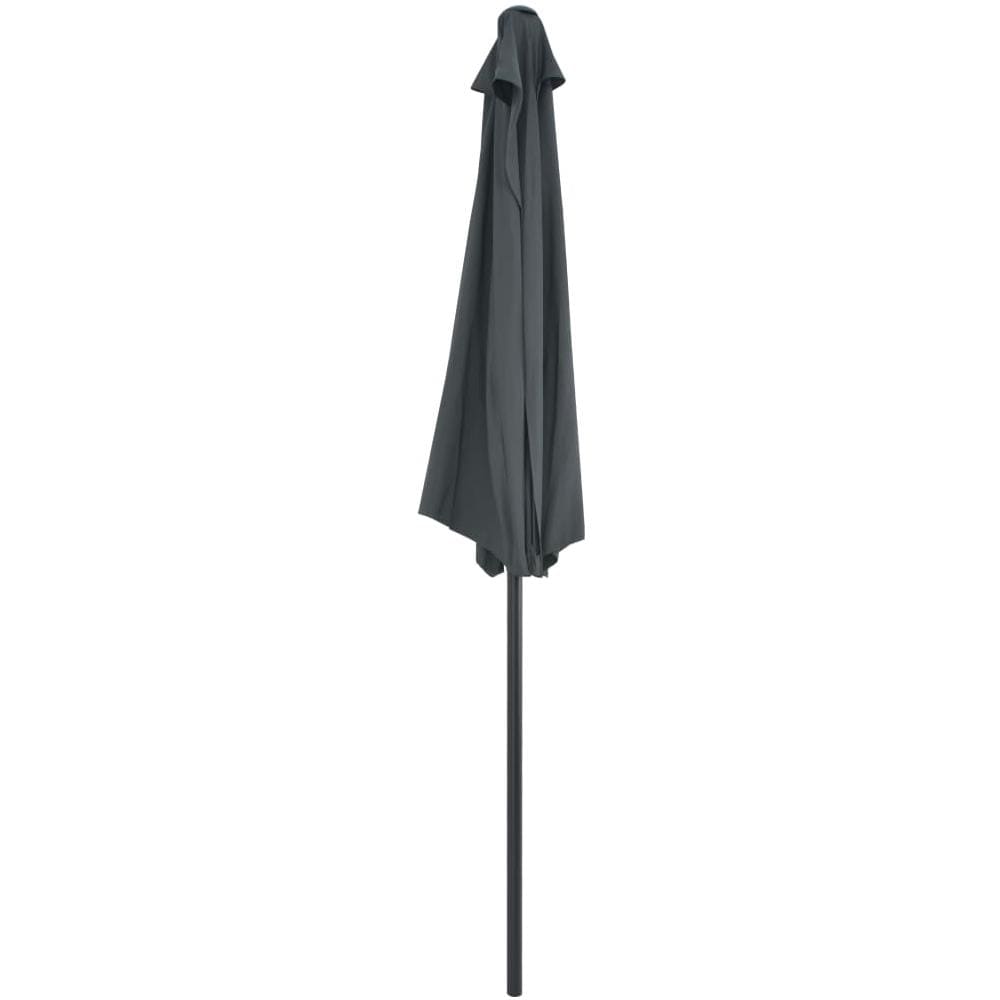 Ombrellone Balcone Palo Alluminio Antracite 270x135 cm - Foto 2