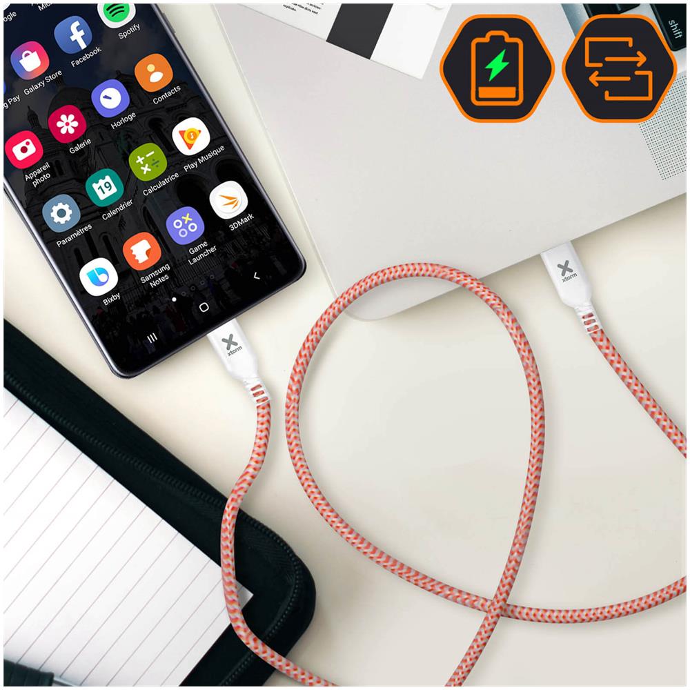 Caricabatterie Usb Type C Power Delivery 18w + Cavo Usb-c - Bianco - Foto 2