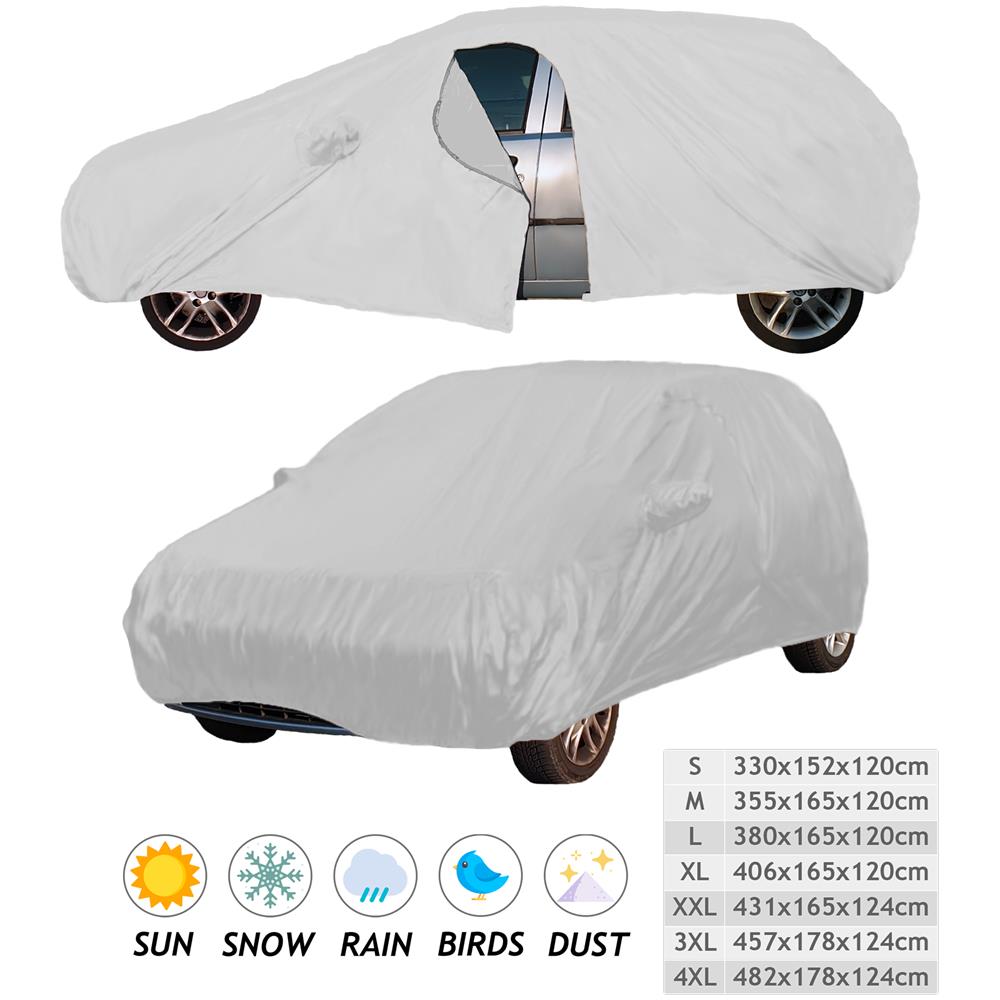Telo Premium Impermeabile Copri Auto Universale Resistente Elastico Xxl - Foto 1