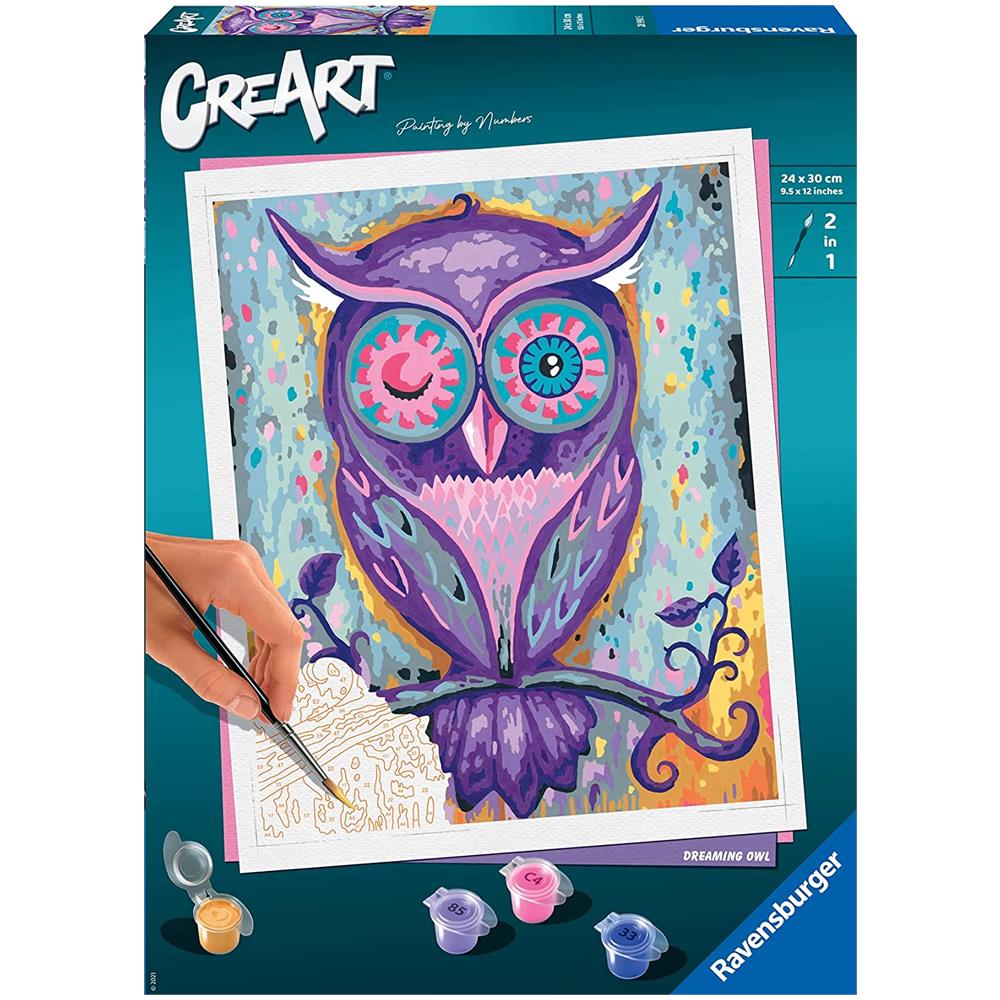 Creart-grand-hibou, Multicolore, 28990 5 - Foto 1