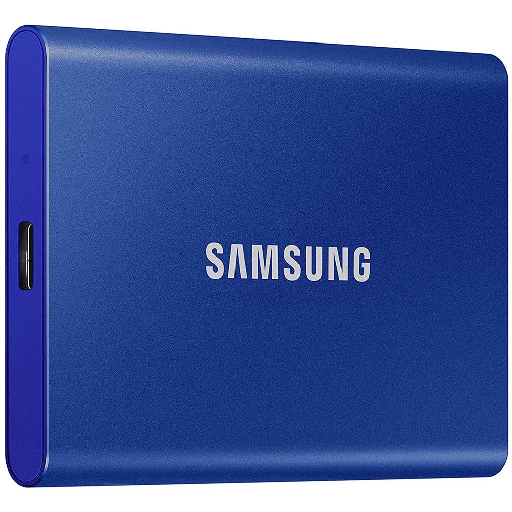 SSD Portatile 2 TB Serie T7 Interfaccia USB 3.1 Colore Blu - Foto 2