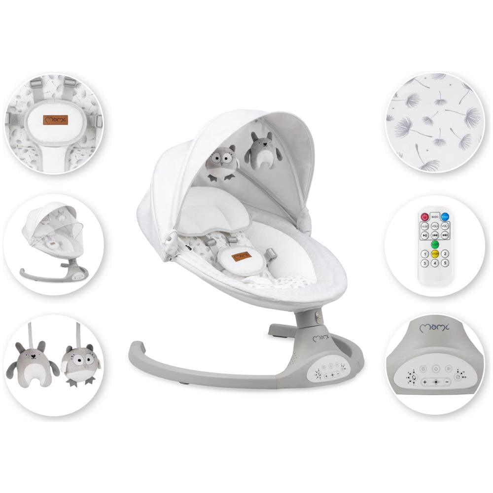Sedia A Dondolo Elettrica Swing Momi Lami - Foto 3