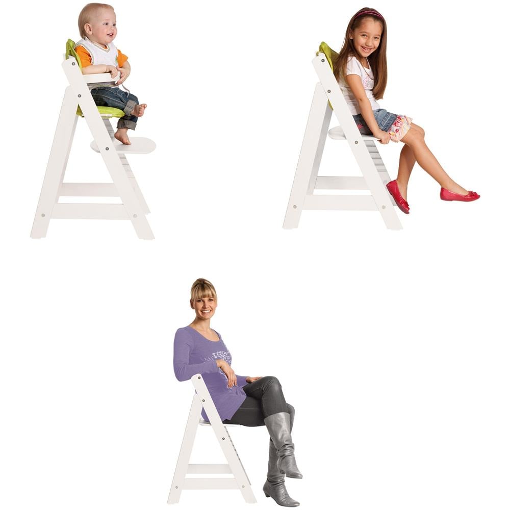 Seggiolone Sit Up III - Crescendo con la sedia da bambino a sedia per ragazzi - Legno bianco - Foto 2