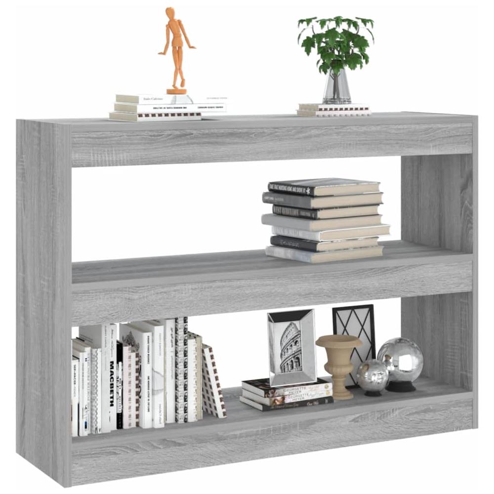 Libreria / divisorio Grigio Sonoma 100x30x72 Cm - Foto 3