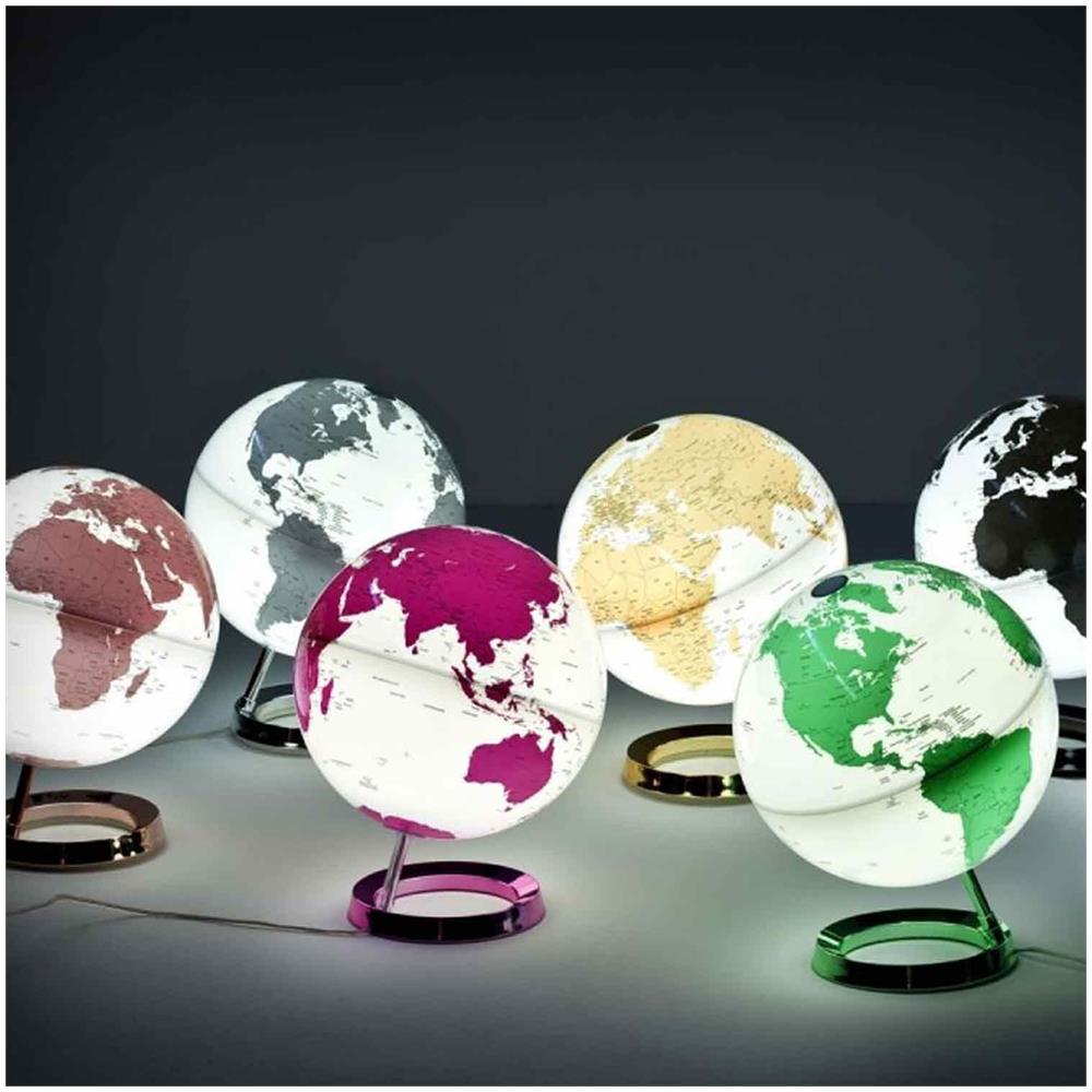 Mappamondo Luminoso Light & Colour Ø 30 Cm - Blu - Foto 2