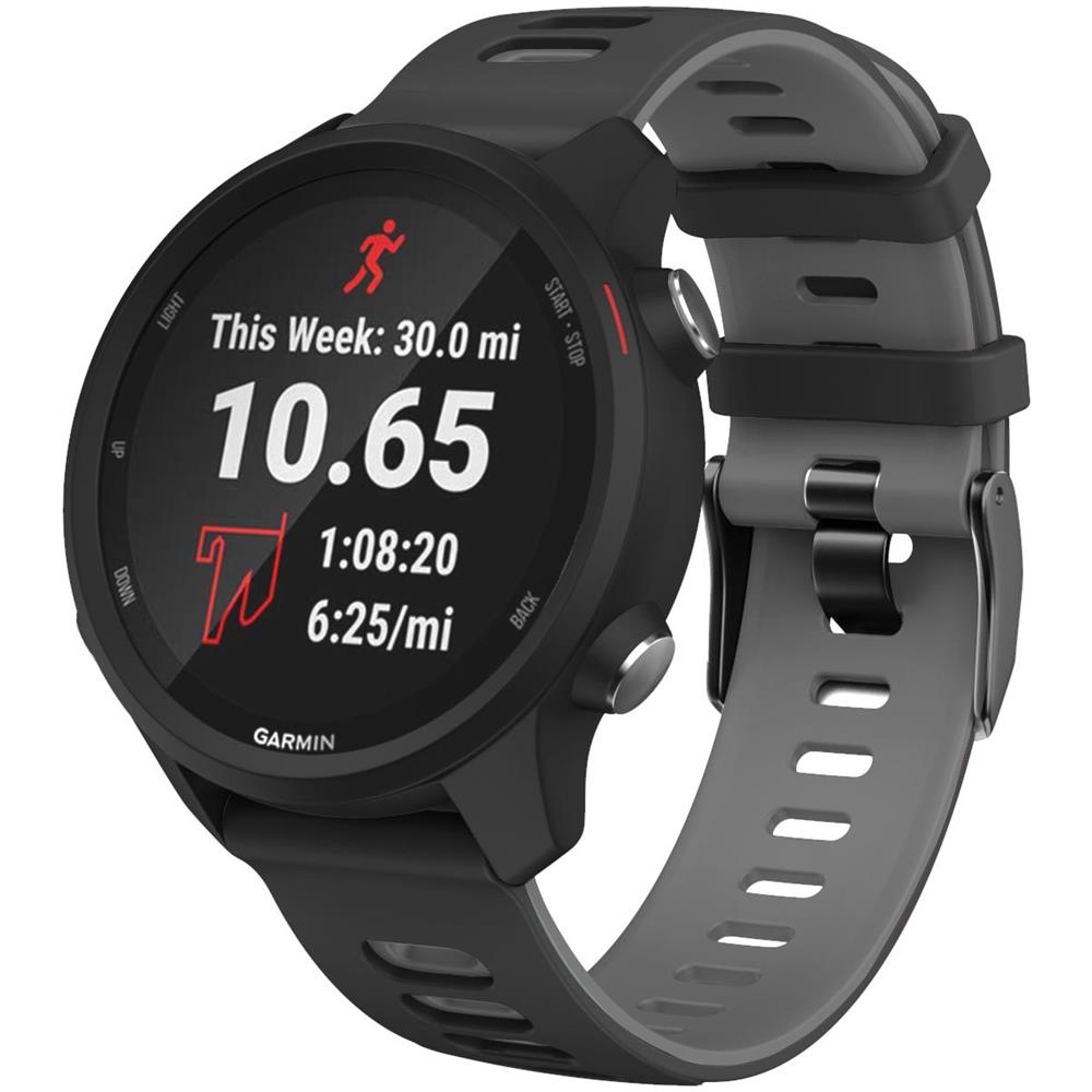 Fascia Da Braccio Per Garmin Forerunner 245 / 645 / Vivoactive / Vivomove Black - Foto 1