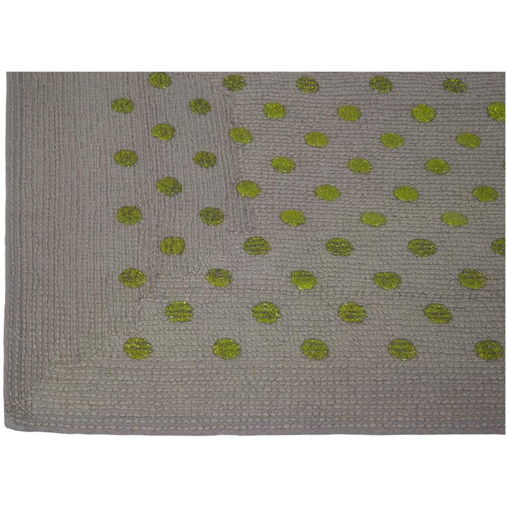 Tappeto Casa Bagno Cotone Spugna Morbida Tinta Unita Antiscivolo Sirio Carbonio 50x80 Carbonio - Foto 2