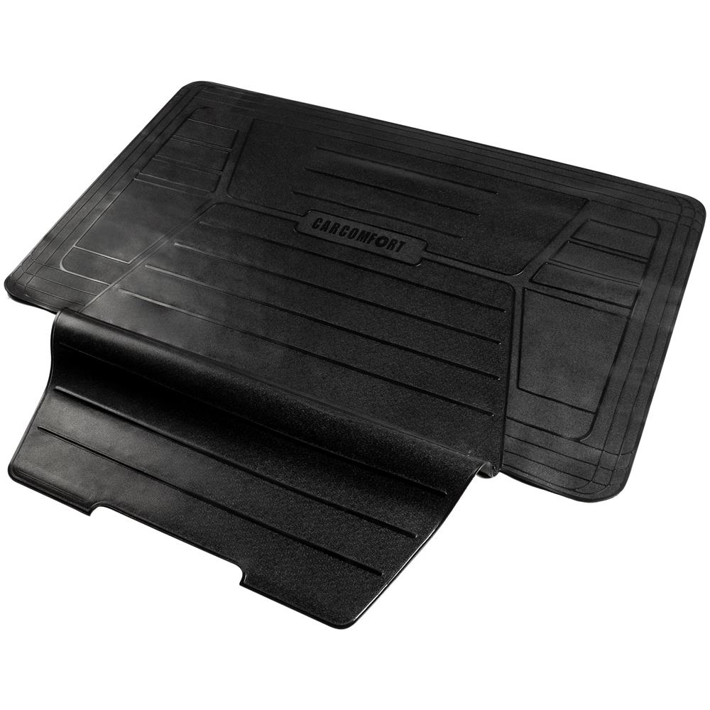 Tappetino Per Bagagliaio Bootguard Con Protezione Della Soglia Di Carico, Vassoio Del Bagagliaio Tagliabile A Misura Con Protezione Del Paraurti 120x76+39cm - Foto 1