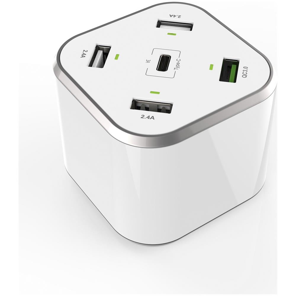 ASCH-5PQC-W Caricabatterie per dispositivi mobili Universale Bianco AC Ricarica rapida Interno - Foto 1