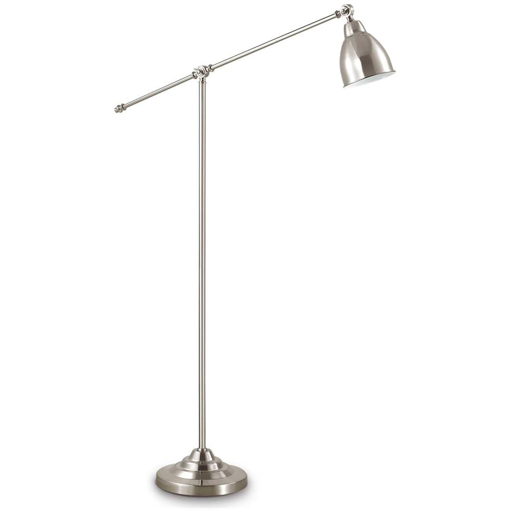 Lampada Da Terra Newton Pt1 Nickel Max 1 X 60w E27 - 240v - Foto 7