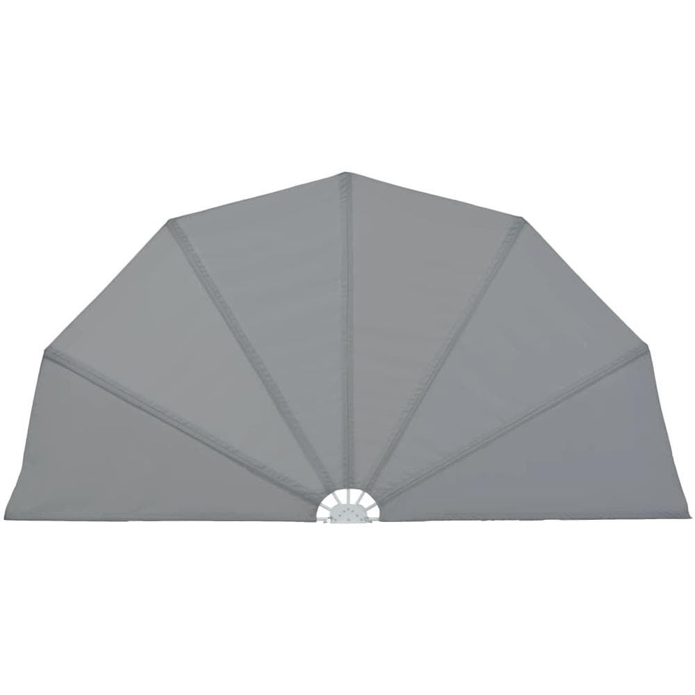 Tenda Laterale per Terrazza Pieghevole Grigio 200 cm - Foto 1