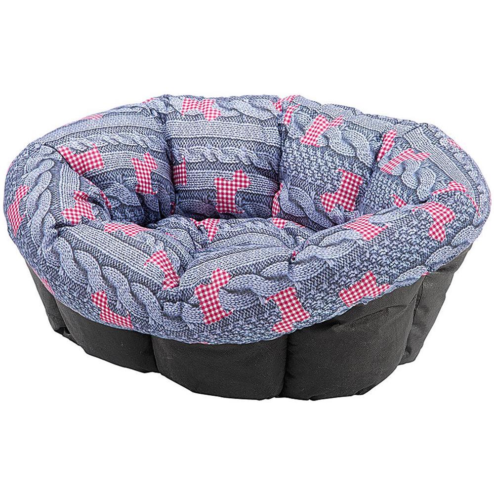 Ricambio Cuscino Sofa' Westy - Per Cucce Siesta Deluxe Nero 2= 52 X 39 X H 21 Cm - Foto 1