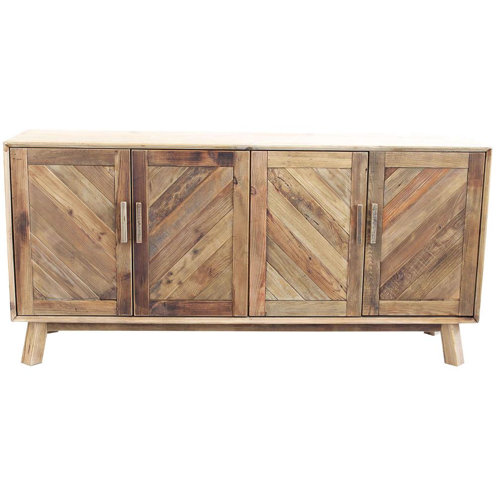 Pinus - Credenza Con 4 Ante - Foto 4