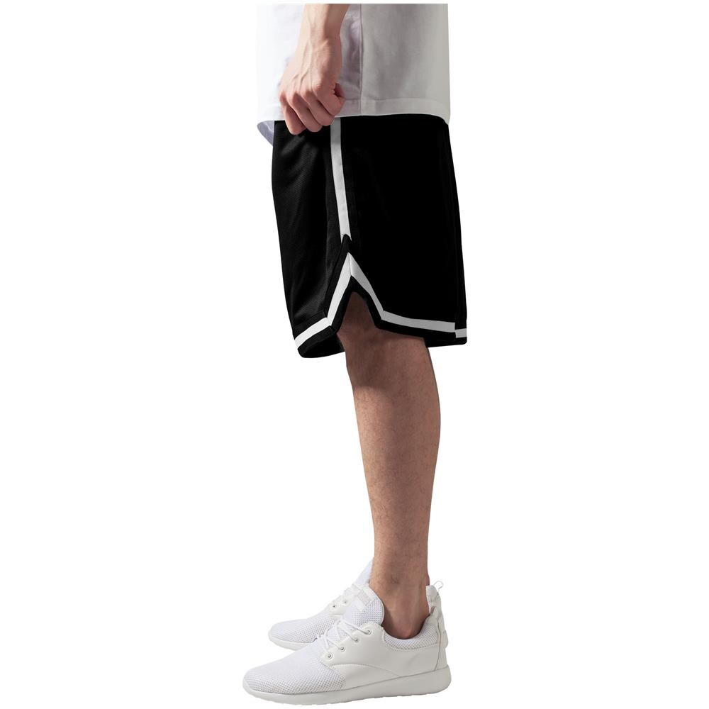 Stripes Mesh Shorts Article Tb243 - Nero L - Foto 3