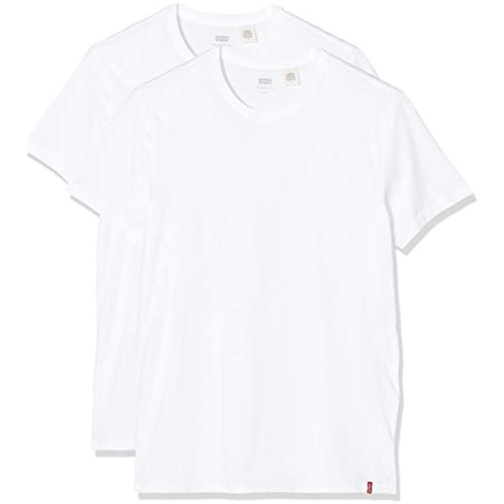 Slim 2pk Crewneck Two-pack Tee T-shirt Manica Corta Uomo Confezione T-shirt Taglia L - Foto 2