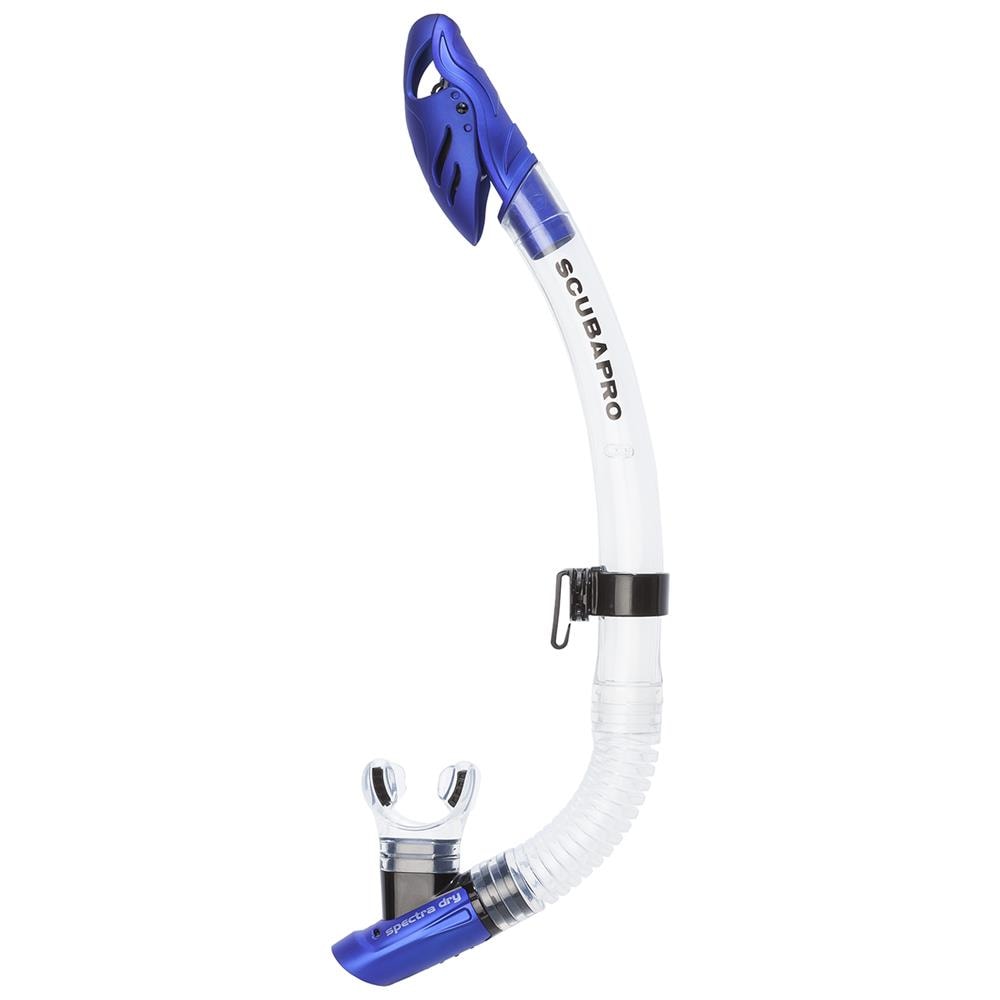 Spectra Dry Snorkel Trasparente / blu - Foto 1