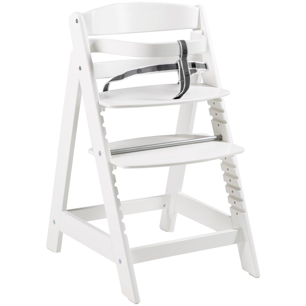 Seggiolone Sit Up Click - Cresce con il tuo bambino - Innovativa chiusura a scatto - Legno bianco - Foto 1