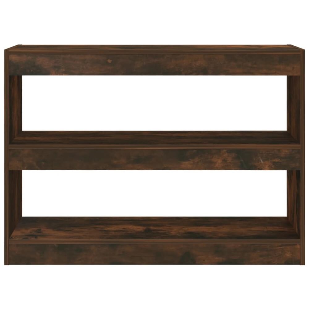 Libreria / divisorio Rovere Fumo 100x30x72 Cm - Foto 3