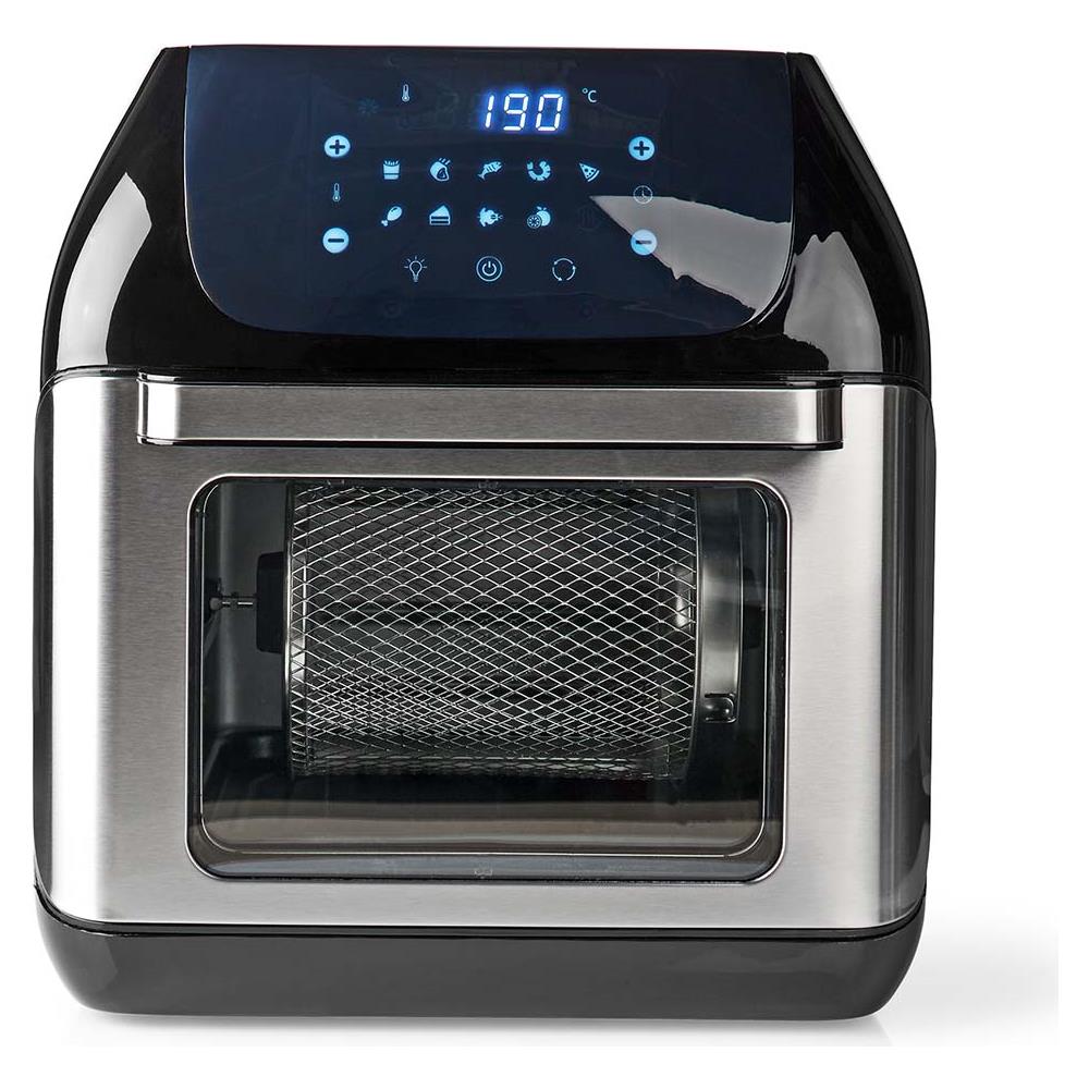 Friggitrice Ad Aria Calda 12 L | Timer: 60 Min | Digitale | Nero - Foto 2
