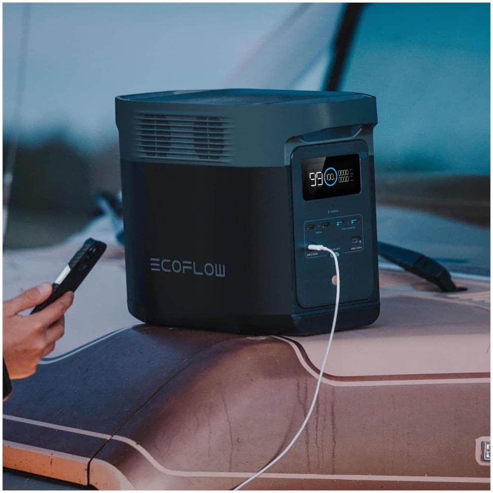 Power Station Delta2 Portatile A Batteria Nero - Foto 8