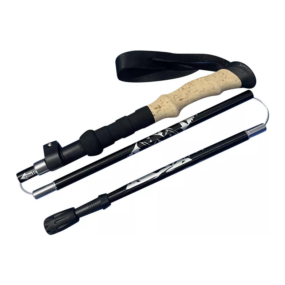 Bastoncini Da Trekking Pieghevoli A 5 Sezioni Con Buon Assorbimento Degli Urti   2 Pacchi - Foto 1