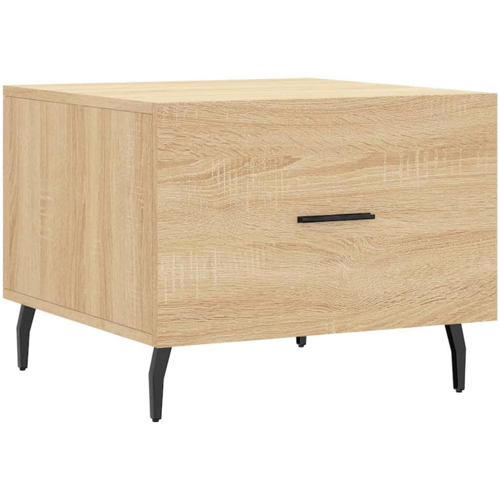 Tavolino Da Salotto Rovere Sonoma 50x50x40 Cm Legno Multistrato - Foto 2