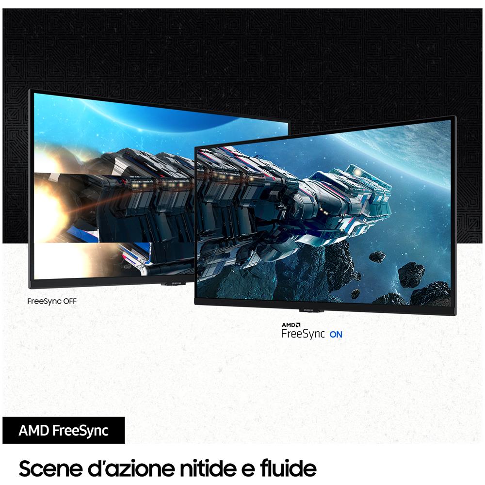 Monitor 27" LED IPS Flat Gaming Odyssey G5 2560 x 1440 Quad HD Tempo di Risposta 1 ms Frequenza di Aggiornamento 180 (Hz) - Foto 11