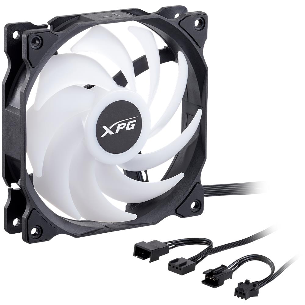 Ventola PC VENTO R 120 ARGB PWM Diametro 12 cm Velocità Massima 1650 Rpm Colore Nero 1 pz - Foto 2