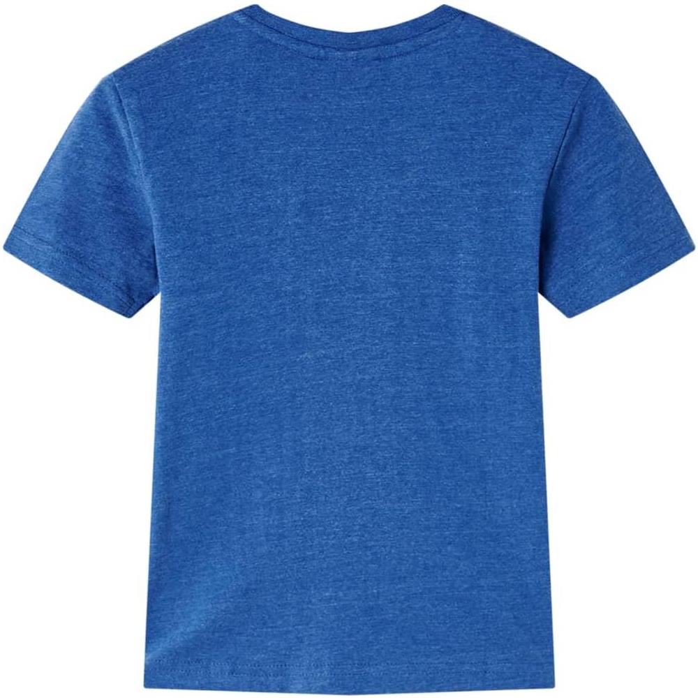 Maglietta da Bambino Blu Scuro Mélange 116 - Foto 2