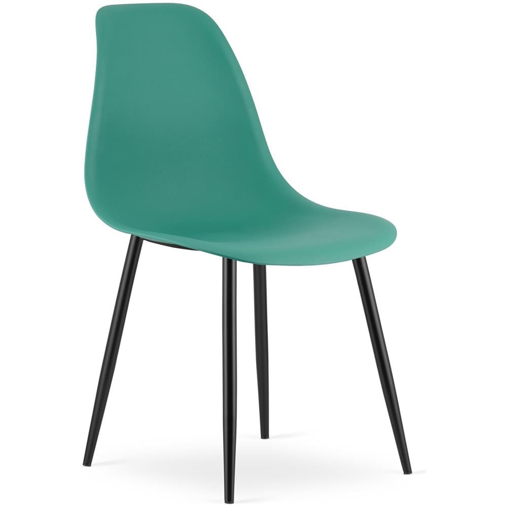 WAT Sedia da scrivania moderna verde x3 - Foto 2